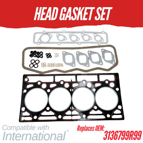 INTERNATIONAL D206 D239 D246 D268 HEAD GASKET SET 3136799R99 584